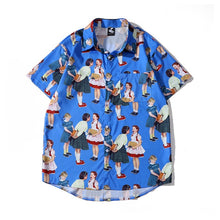 Load image into Gallery viewer, Men's Casual Fashion Shirt Short Sleeve Men's Printing Shirt Men's Hawaiian Shirt Short Sleeve Men's Shirt Men's Short Sleeve
