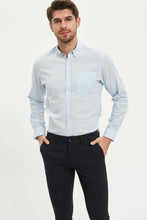 Load image into Gallery viewer, DeFacto Man Long Sleeve Shirt Men's Smart Casual Shirts Men's Basic Color Shirts Men's Spring White Shirts-M7180AZ20SP
